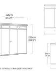 CORTINA Gartenhaus 11x7 Keter 259113