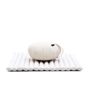 Leewadee Meditationskissen Set – Rundes Zafu-Sitzkissen & Zabuton-1