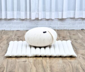 Leewadee Meditationskissen Set – Rundes Zafu-Sitzkissen & Zabuton-2