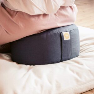 Lotuscrafts Yogakissen – Rundes Lotus Meditationskissen-2