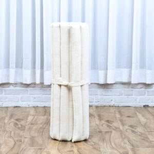 Leewadee Meditationskissen Set – Rundes Zafu-Sitzkissen & Zabuton-3