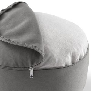Lotuscrafts Yogakissen – Rundes Lotus Meditationskissen-4